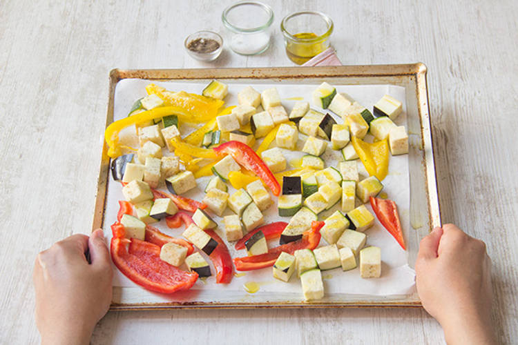 Roast veggies.