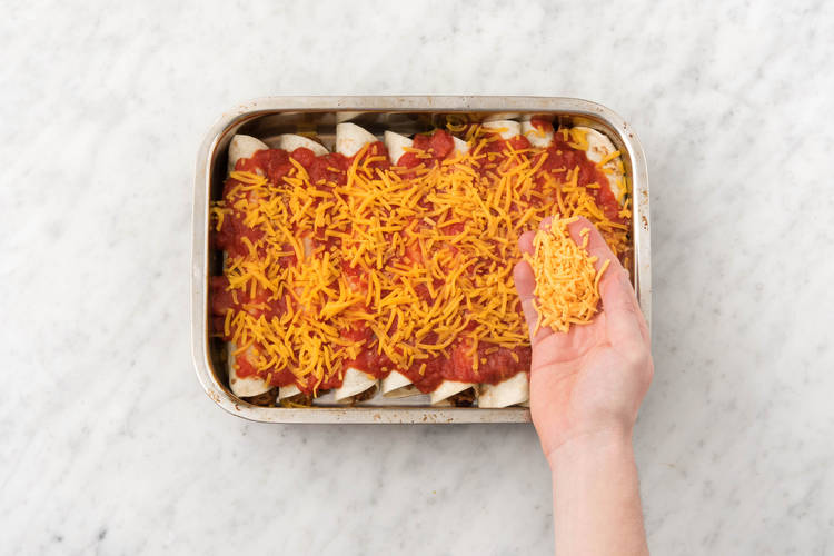 Assemble Burrito Bake