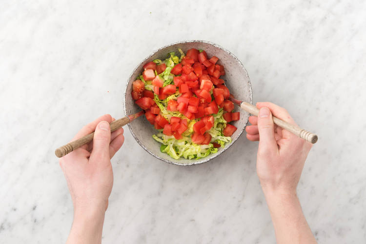Make Salad and Serve