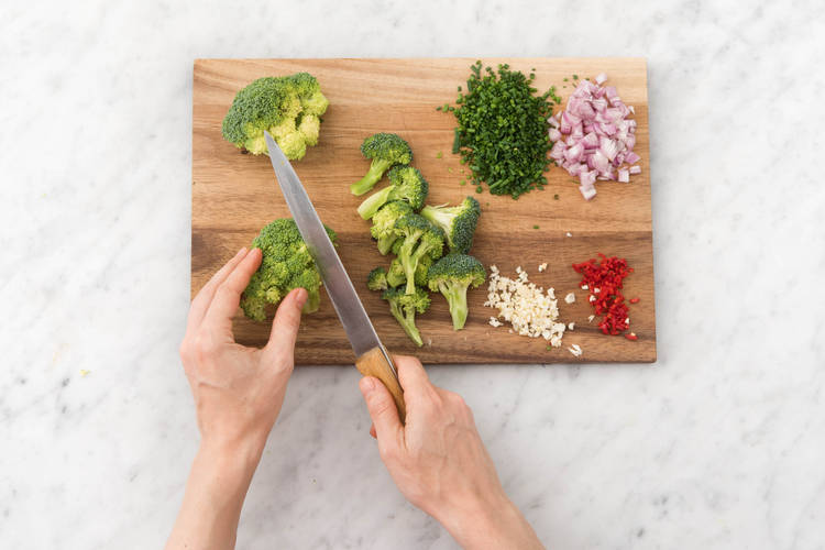 Prep the veg