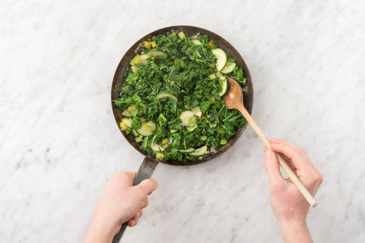 Soften the greens