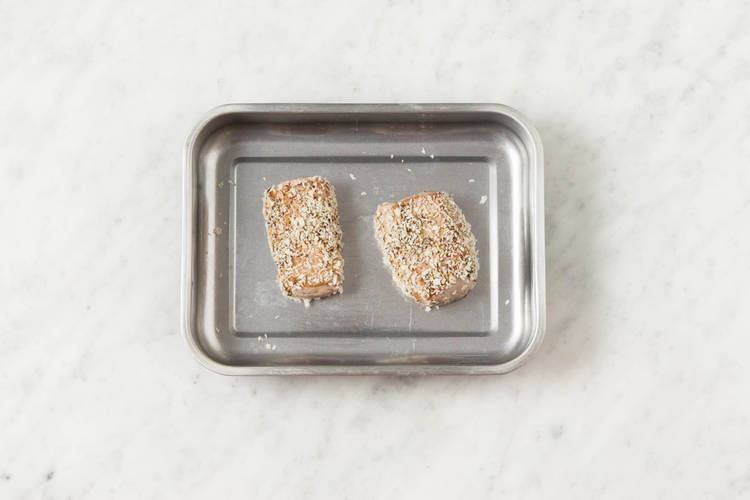 Im Backofen fertig backen