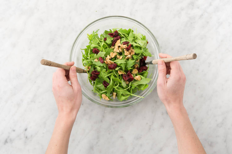 Make Salad and Serve