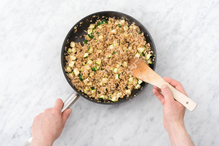 Heat the ground round