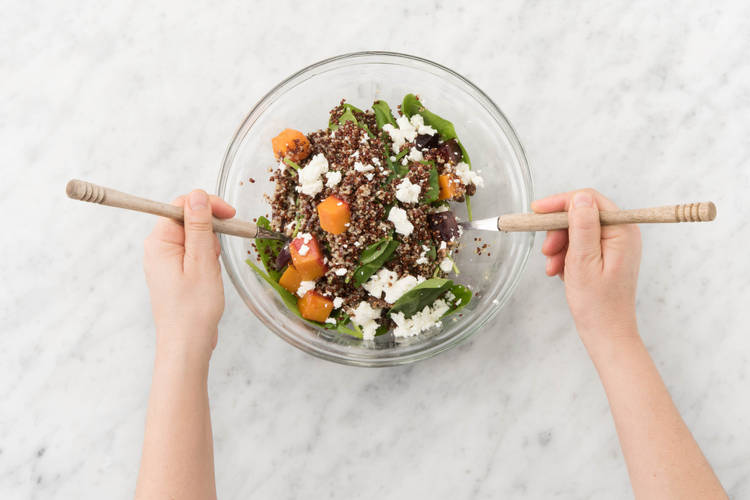 Toss the salad