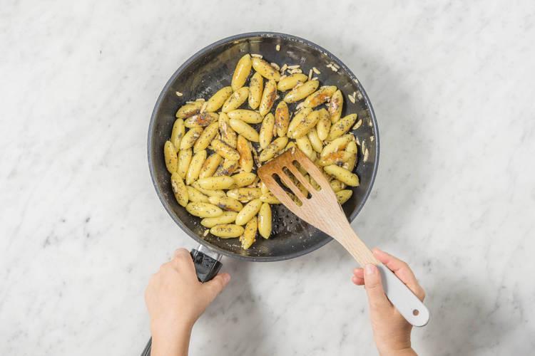 Schupfnudeln anbraten