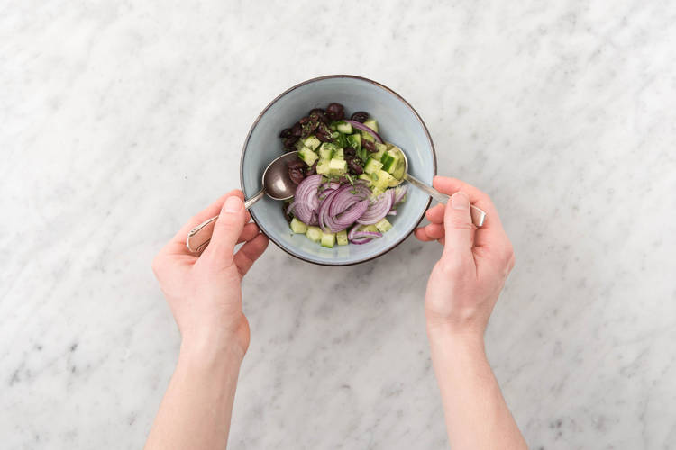 Toss the salad