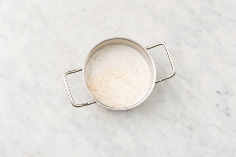 Cook the rice
