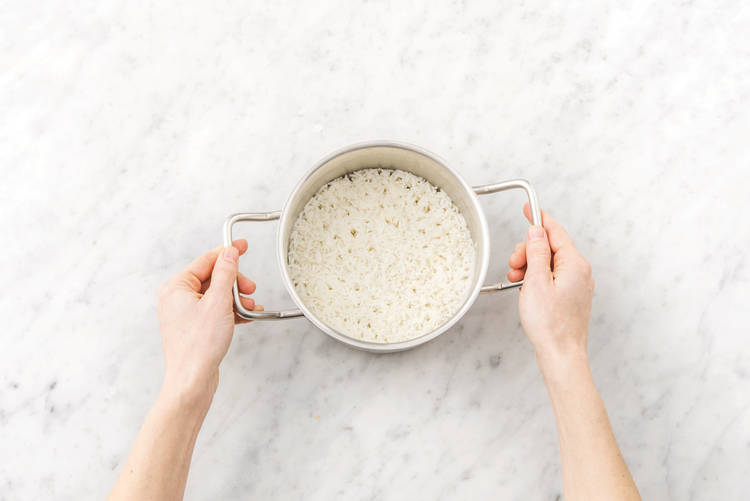 Cook the rice