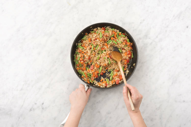 Add the rice