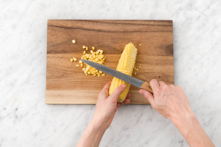 Removing Corn from cob