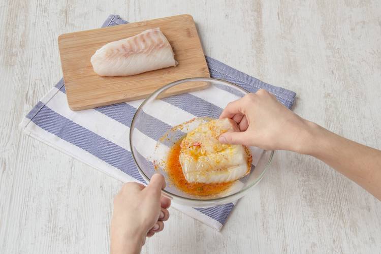 Marinate the fish