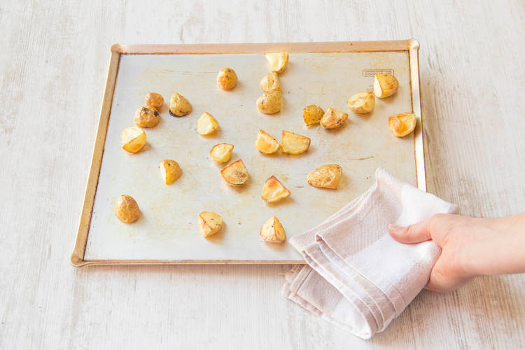 Roast the potatoes