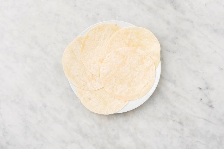 Heat the tortillas