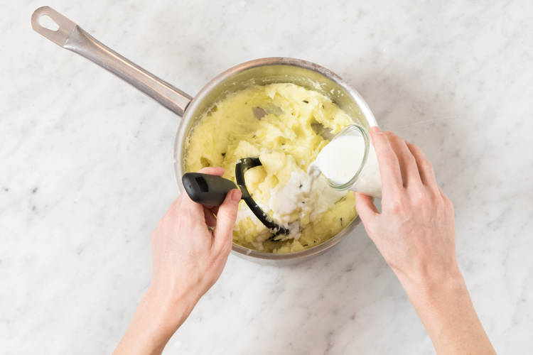 Kartoffelpürree zubereiten