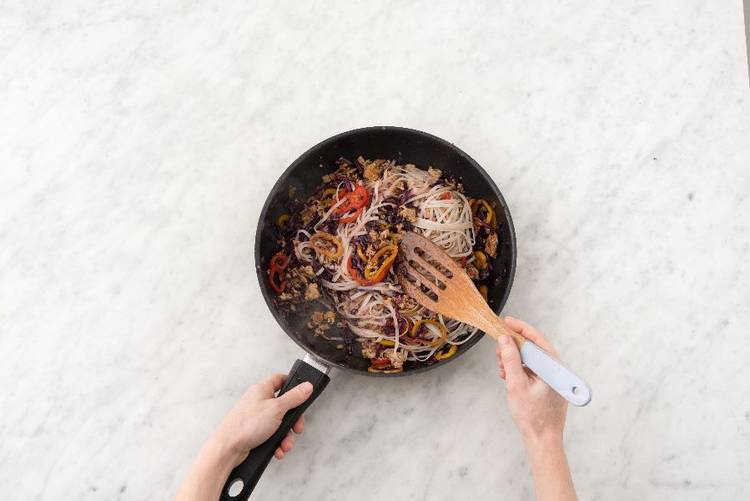 Make Sauce and Toss Noodles
