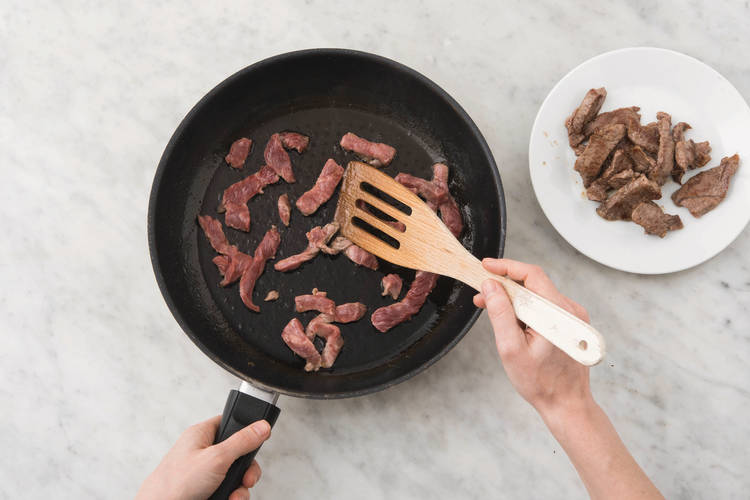 COOK THE BEEF