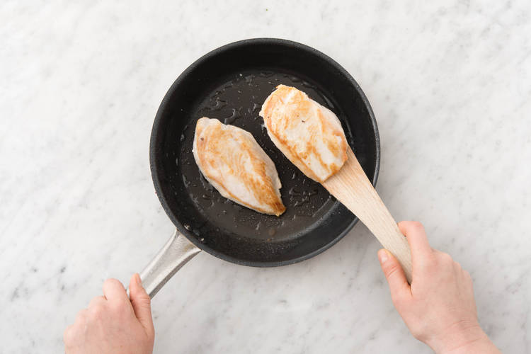 COOK THE CHICKEN