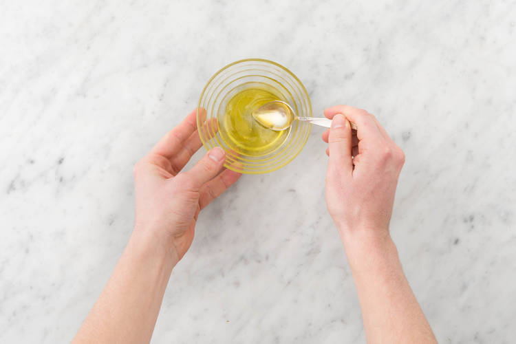 MAKE THE LEMON SAUCE