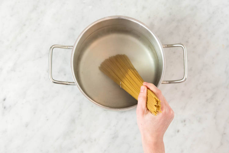 Vollkornspaghetti garen