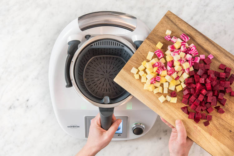 Beten im Gareinsatz garen