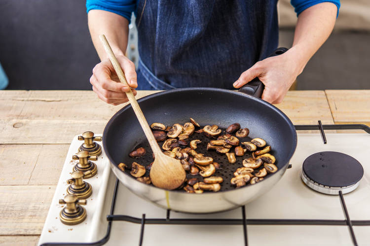 Cook the veggies