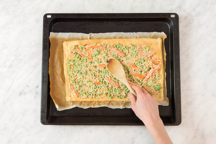 Quiche fertigstellen