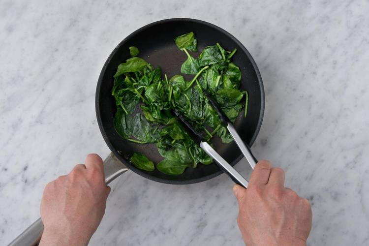 Wilt the spinach