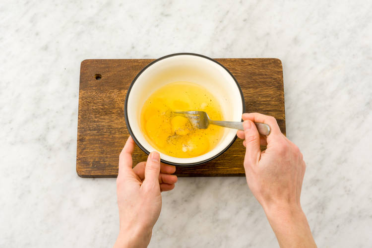 Prep the crumb