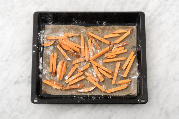 Bake The Sweet Potato Fries