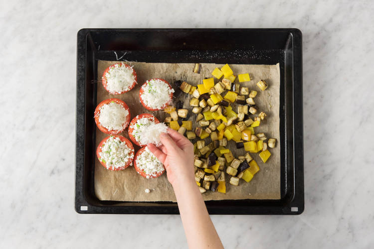 Tomaten backen