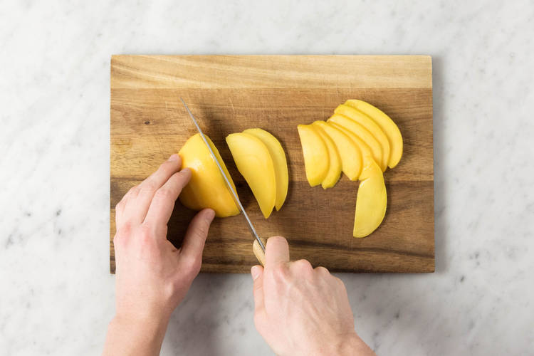 Mango schneiden