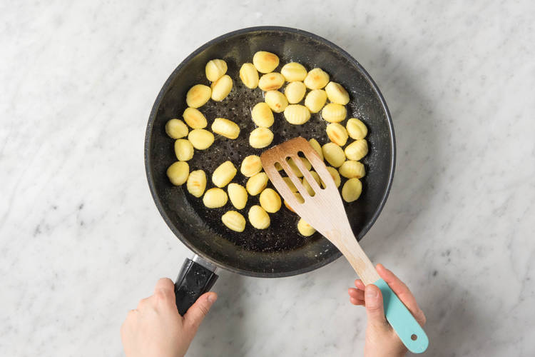 Gnocchi anbraten