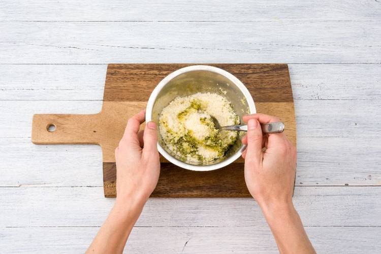 Make Crust and Prep Cod