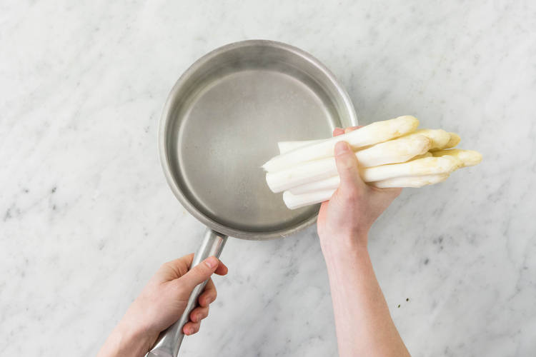 Spargel garen
