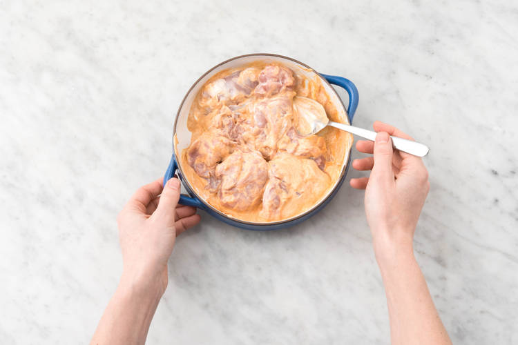 Marinate The Chicken