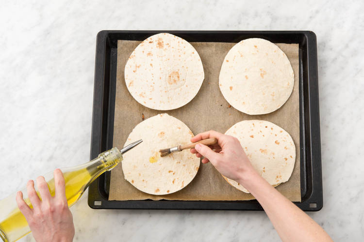 Bake The Quesadillas