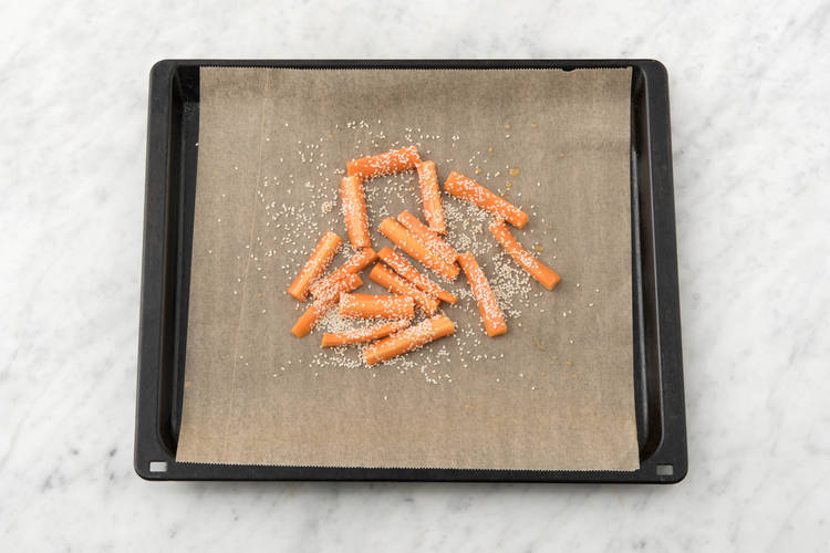 Cook The Sesame Carrots
