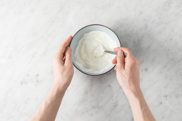 Quarkcreme vorbereiten