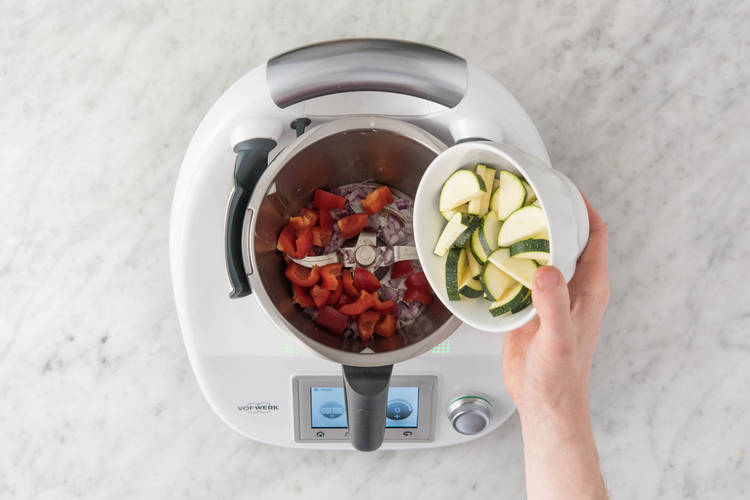 Zucchini dünsten