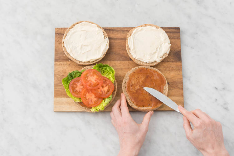 Burger belegen