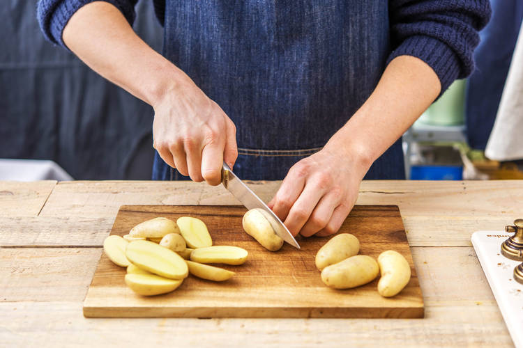 Boil potatoes