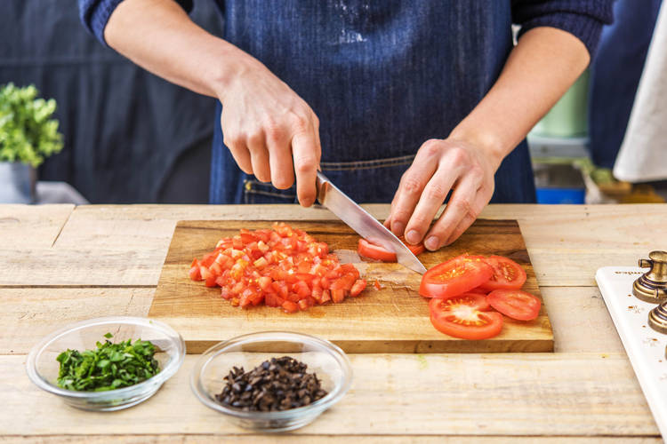 Prep the veggies