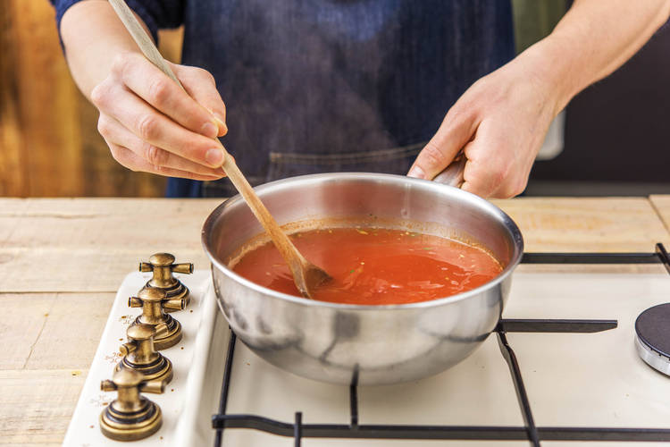 Boil the stock