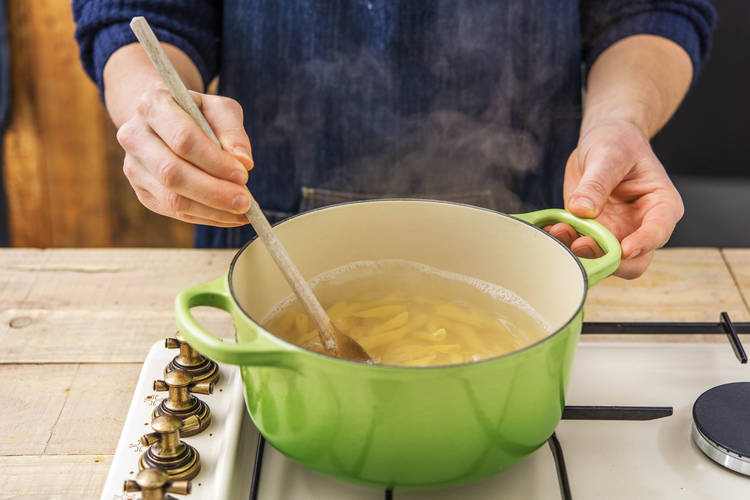 Cook the pasta