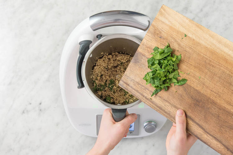 Risotto fertigstellen
