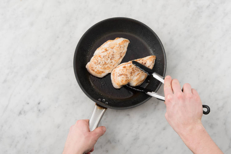 COOK THE CHICKEN