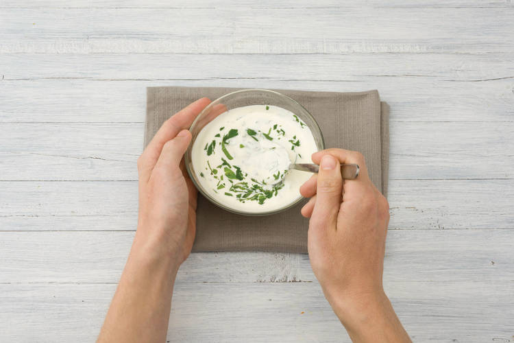 MAKE THE HERBED YOGHURT