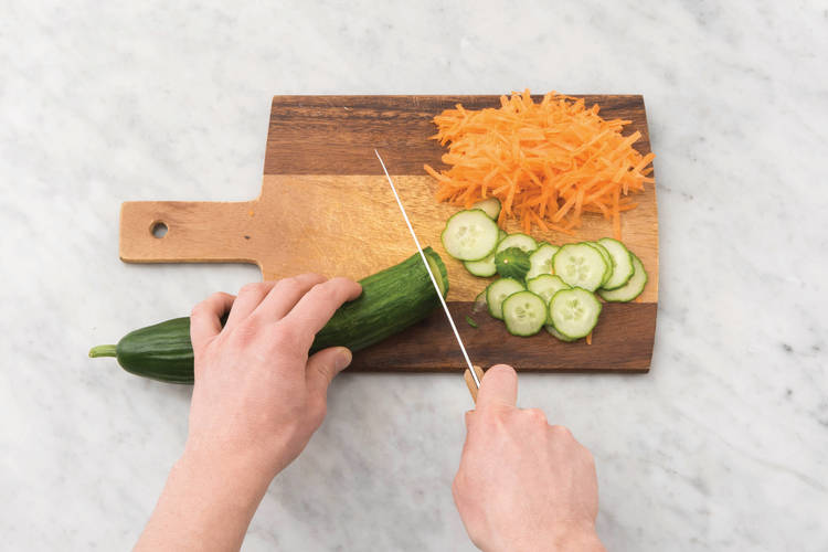 PREPARE the VEGGIES