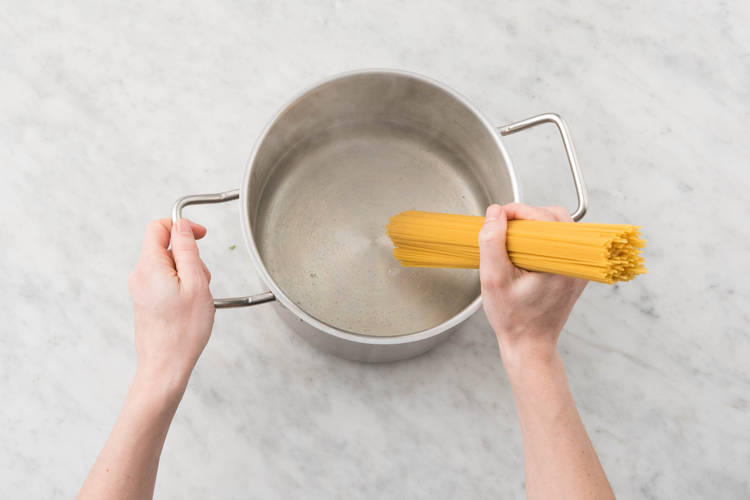 spaghetti kochen